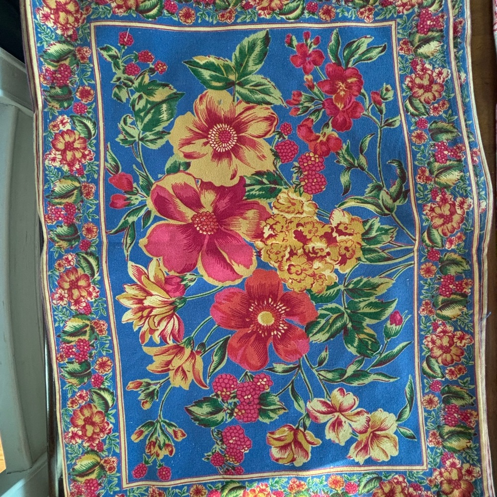 Floral Patterned Cloth Placemats from Pier 1 Imports New matching Napkins